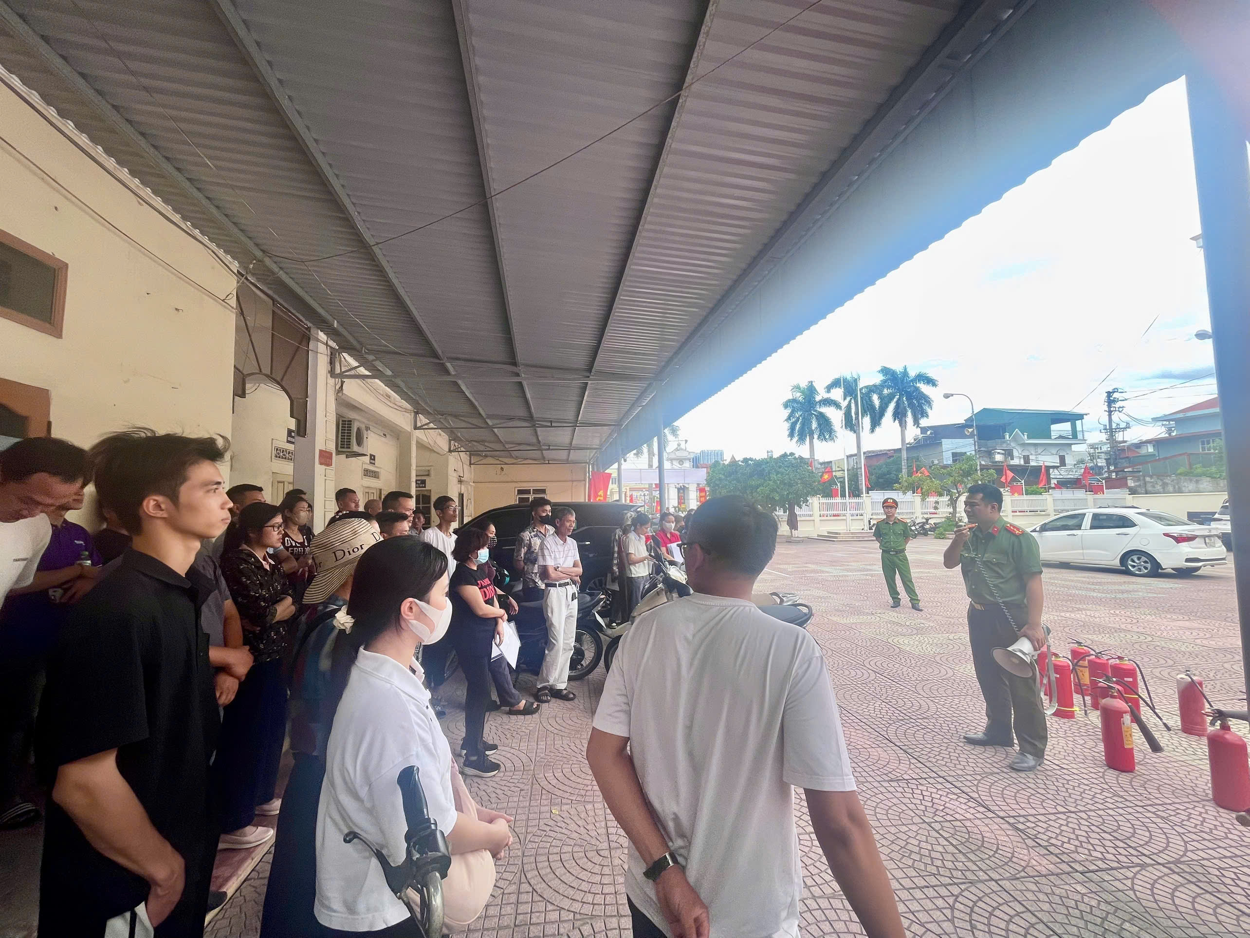 UBND phường Đông Hải tổ chức các hoạt động hưởng ứng “Ngày toàn dân phòng cháy và chữa cháy 04/10”